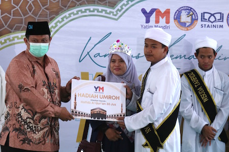 Wisuda 70 Santri Tahfidz di Insan Cendekia Mandiri Boarding School